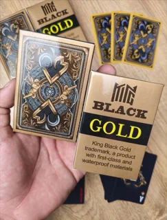 ورق بازی کینگ بلک گلد King Black gold